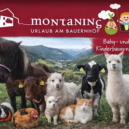 アパート Baby- Und Kinderbauernhof Montaning