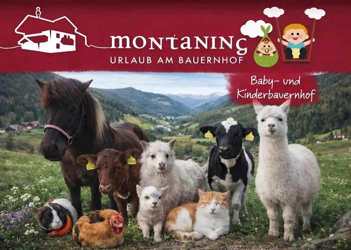 アパート Baby- Und Kinderbauernhof Montaning